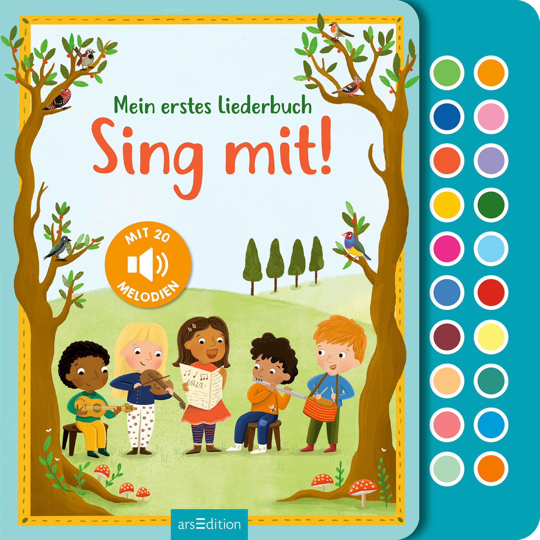 BUCH Sing mit!  - Multicolor, Basics, Papier (24,5/24,5/2,4cm)