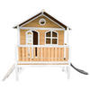 SPIELHAUS 349/233/212 cm  - Weiss/Rot, Konventionell, Holz/Kunststoff (349/233/212cm)