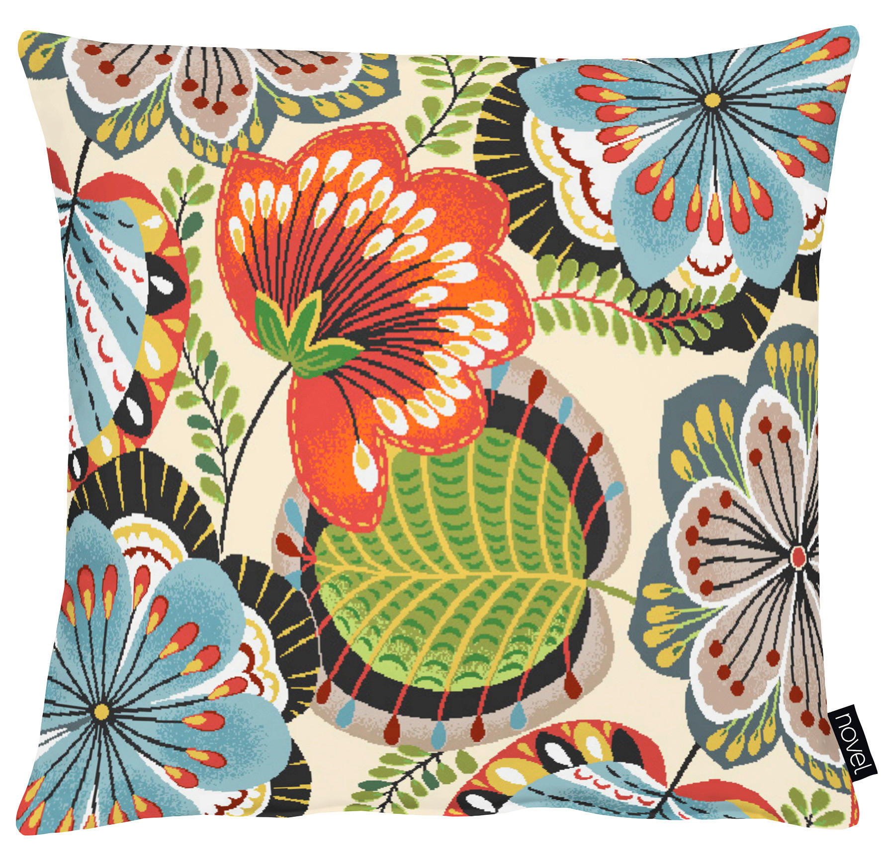 ZIERKISSEN  45/45 cm   - Multicolor, Basics, Textil (45/45cm) - Novel