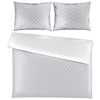 LENJERIE DE PAT CU DOUĂ FEțE 200/200 cm  - gri, Konventionell, textil (200/200cm) - Esposa