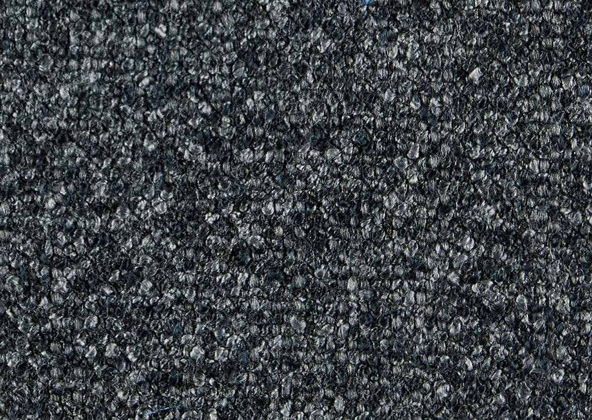 ECKSOFA  in Flachgewebe Anthrazit  155/234 cm  - Anthrazit/Schwarz, Design, Textil/Metall (155/234cm) - Dieter Knoll