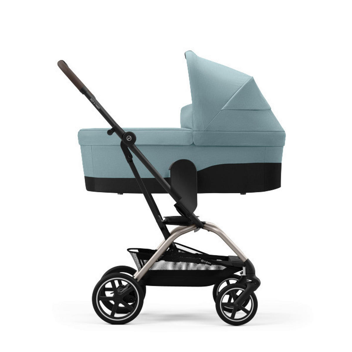 KIŠOBRAN KOLICA  Eezy S Twist+2  - plava/taupe, Basics, tekstil/plastika (80.5/45/105cm) - cybex GOLD