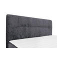 BOXSPRINGBETT 160/200 cm  in Anthrazit  - Anthrazit/Schwarz, Design, Textil/Metall (160/200cm) - Esposa