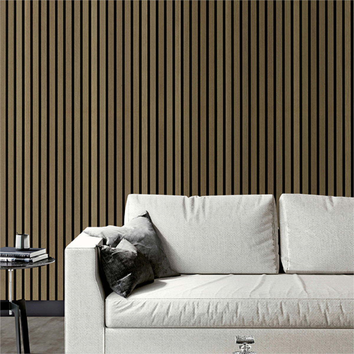 AKUSTIKPANEEL Economico  - Eichefarben, Basics, Holzwerkstoff/Kunststoff (240/38/1,65cm)