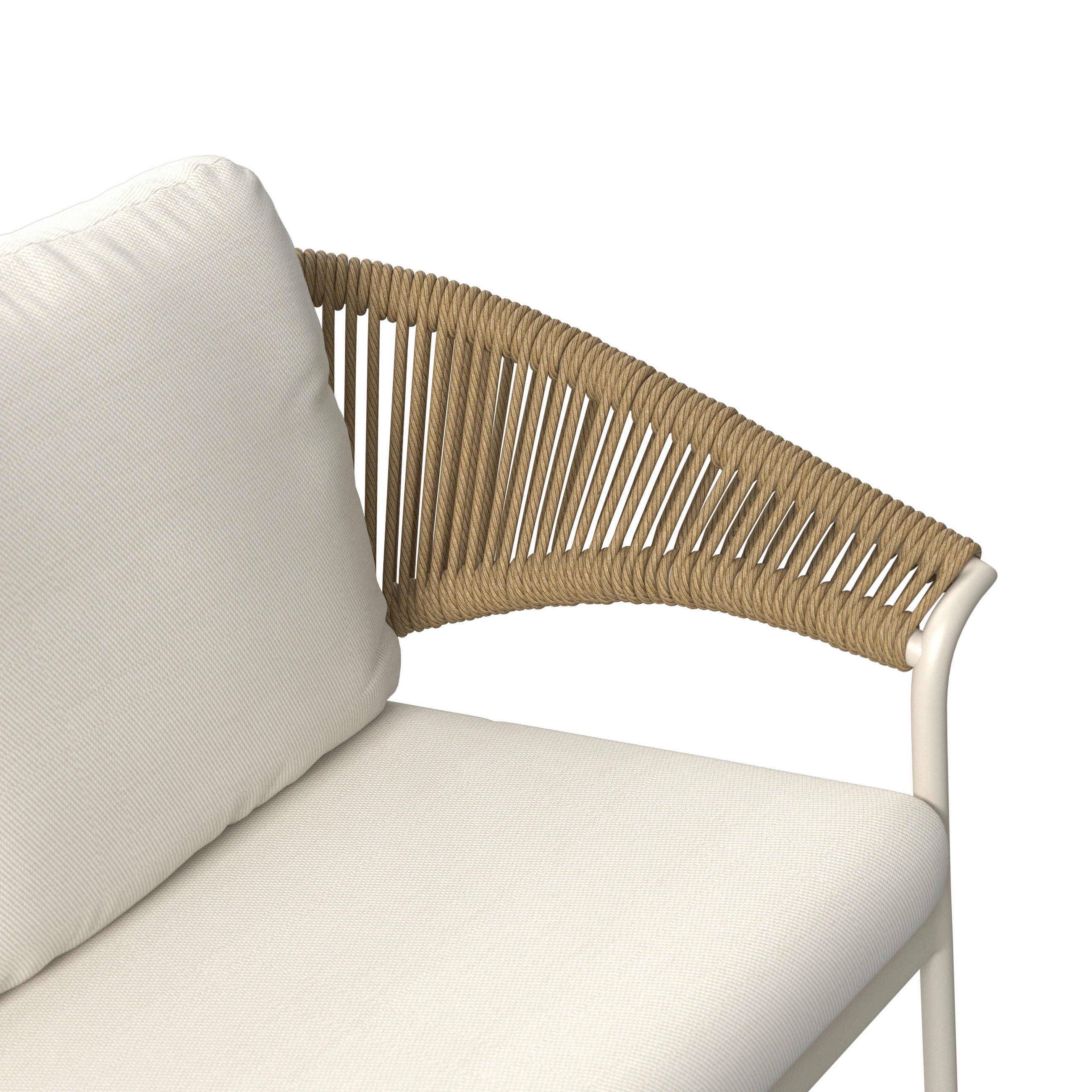 GARTENSET 4-teilig  - Beige/Naturfarben, MODERN, Keramik/Kunststoff - Amatio