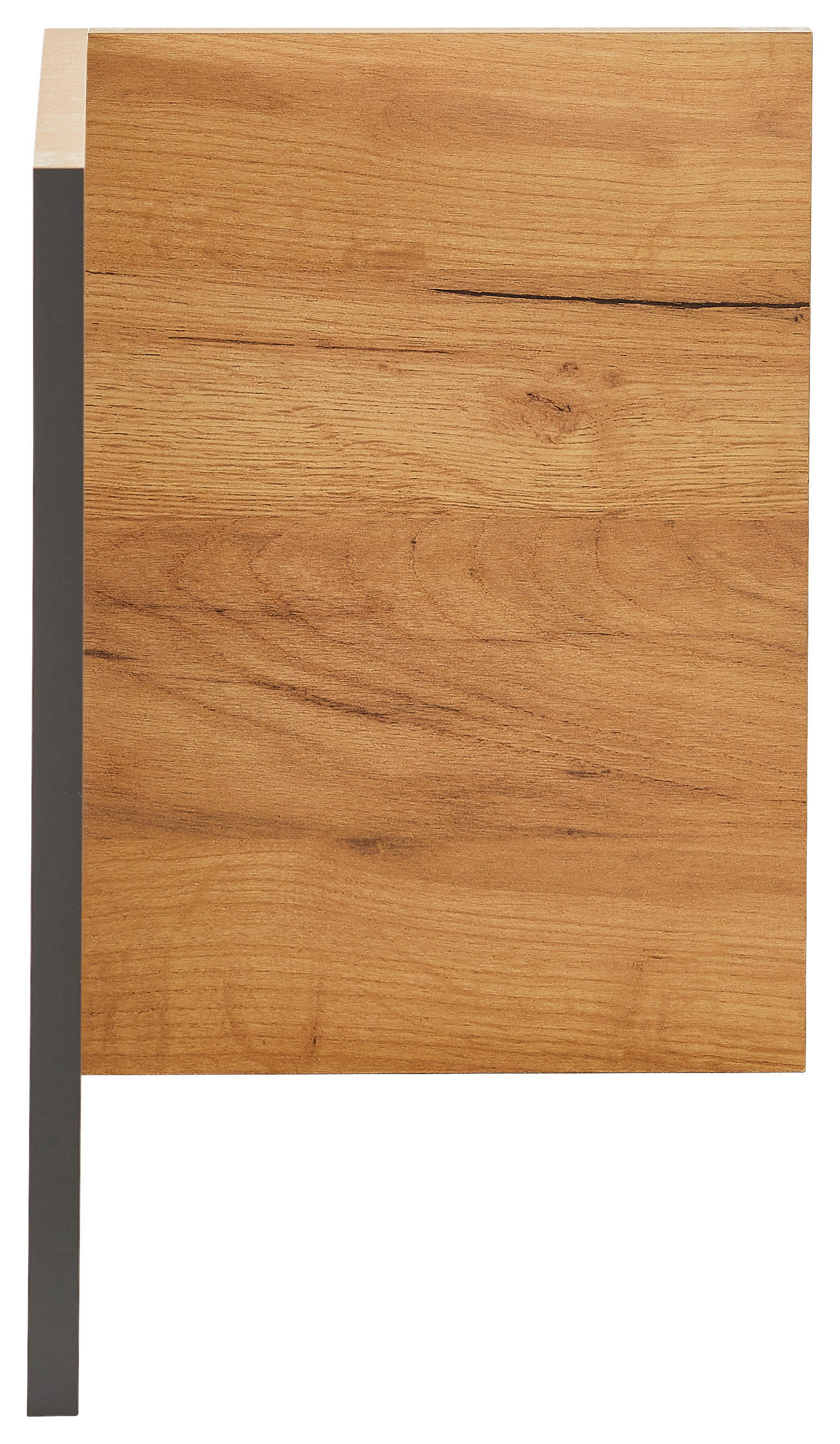REGALEINSATZ Graphitfarben, Eichefarben  - Eichefarben/Graphitfarben, MODERN (27/37/35cm) - Novel