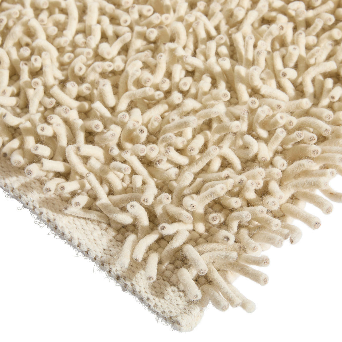 HANDWEBTEPPICH 160/230 cm Creme  - Creme, Basics, Textil (160/230cm) - Linea Natura