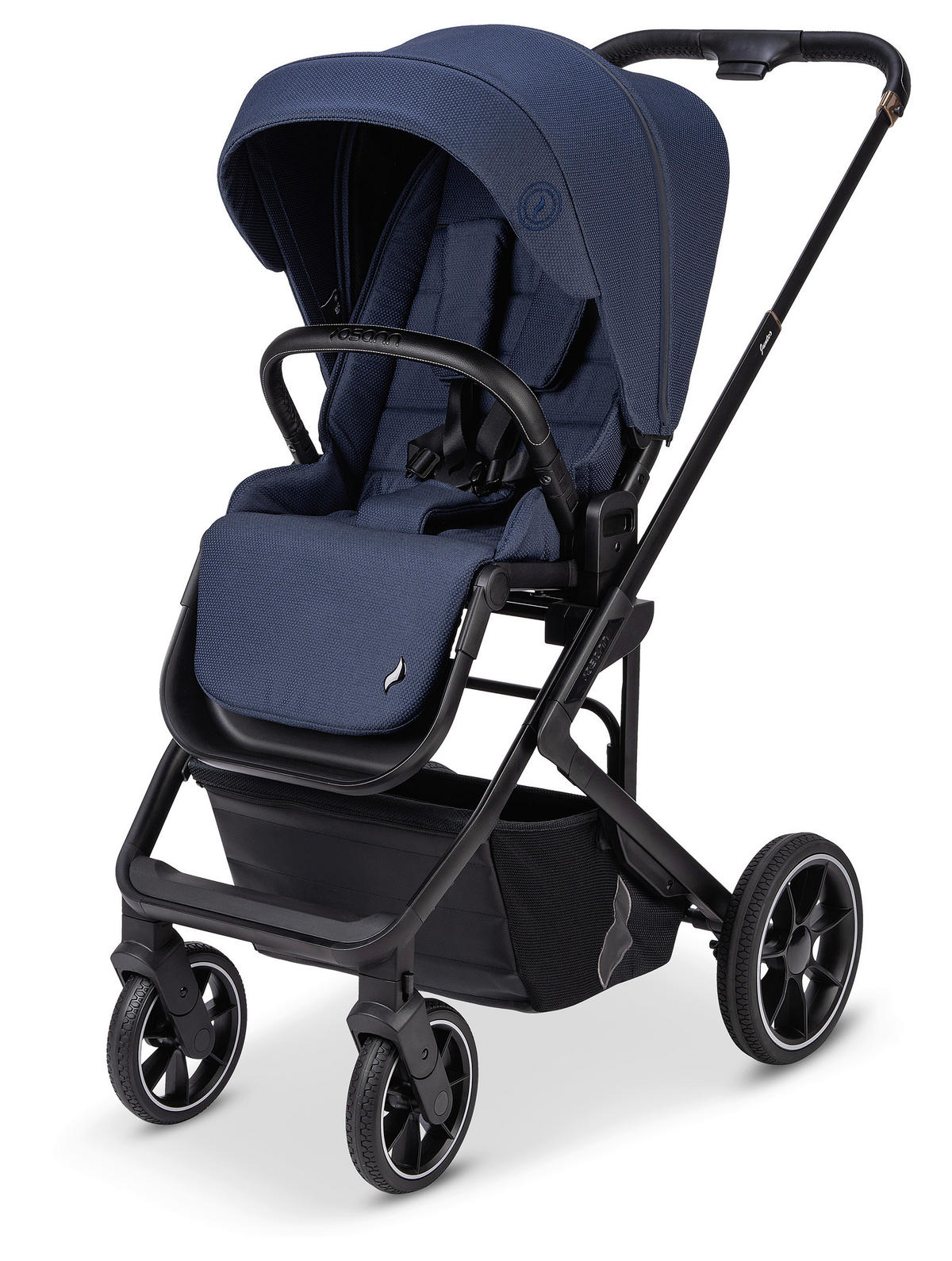 KOMBIKINDERWAGEN  Juntos  Cobalt  - Blau, Basics (84/97,5/53,5cm) - Osann