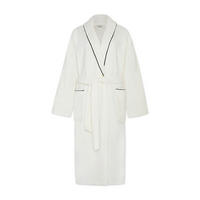 BADEMANTEL HOMEWEAR XL Unisex  - Elfenbein, Basics, Textil (XLnull) - Moeve