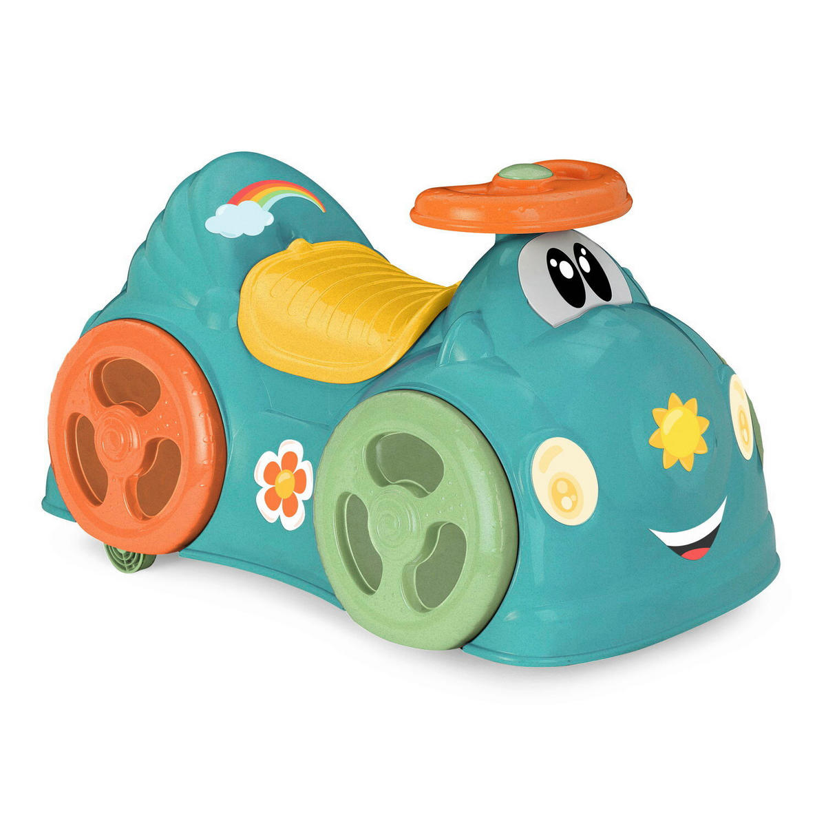 RUTSCHFAHRZEUG All Around Eco +  - Blau/Multicolor, Basics, Kunststoff (58/20/39cm) - Chicco
