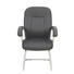 SCHWINGSTUHL Lederlook Schwarz, Silberfarben - Silberfarben/Schwarz, Design, Textil/Metall (65/103/69cm) - XORA