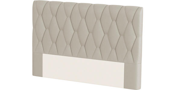 BOXSPRINGBETT 200/200 cm in Beige - Beige/Kupferfarben, KONVENTIONELL, Textil/Metall (200/200cm) - Ambiente