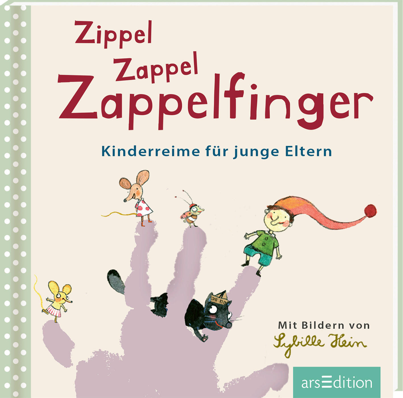 BUCH Zippel Zappel Zappelfinger  - Multicolor, Basics, Papier (12,6/12,6/1,8cm)