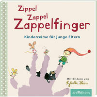 BUCH Zippel Zappel Zappelfinger  - Multicolor, Basics, Papier (12,6/12,6/1,8cm)