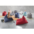 SITZSACK Webstoff 220 L  - Blau, KONVENTIONELL, Textil (65/95/75cm) - Xora