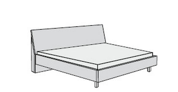 SCHLAFZIMMER 180/200 cm  in Eichefarben, Dunkelbraun  - Eichefarben/Dunkelbraun, KONVENTIONELL, Holzwerkstoff (180/200cm) - Xora