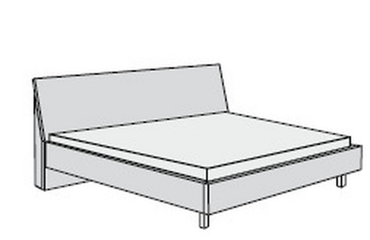 SPÁLŇA, farba duba, tmavohnedá - farba duba/tmavohnedá, Konventionell, kompozitné drevo (180/200cm) - Xora