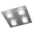 LED-DECKENLEUCHTE - Alufarben, Design, Metall (30/30/52cm) LED-DECKENLEUCHTE - Alufarben, Design, Metall (30/30/52cm)