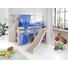 KINDERKISSEN - Dunkelblau/Hellblau, Design, Textil