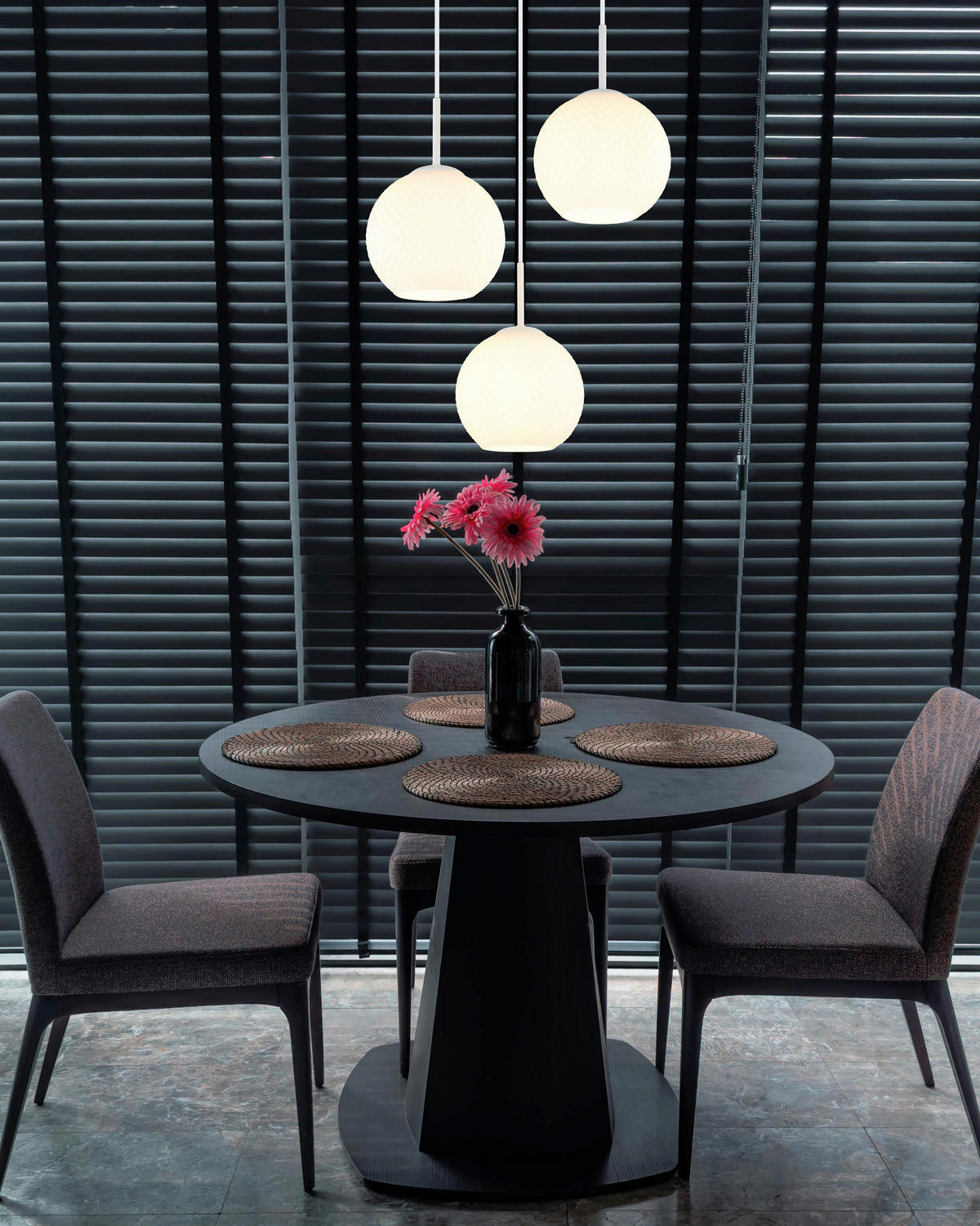 HÄNGELEUCHTE Andre 46/120 cm  - Weiß, Design, Glas/Textil (46/120cm) - Globo