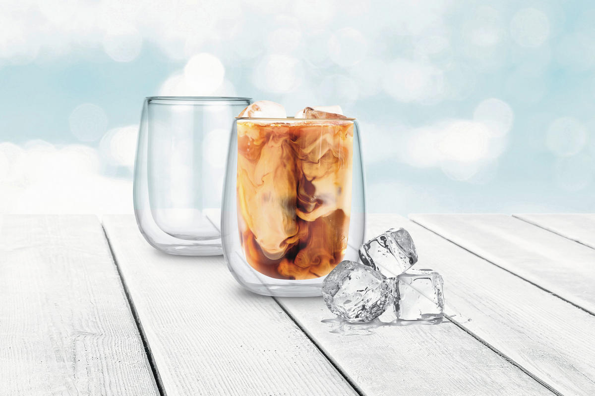 GLÄSERSET  2-teilig  - Transparent, Basics, Glas (9,5/8,5/11,1cm)