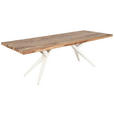 TISCHGESTELL in Metall 60/72/70 cm - Creme, Design, Metall (60/72/70cm) - Landscape