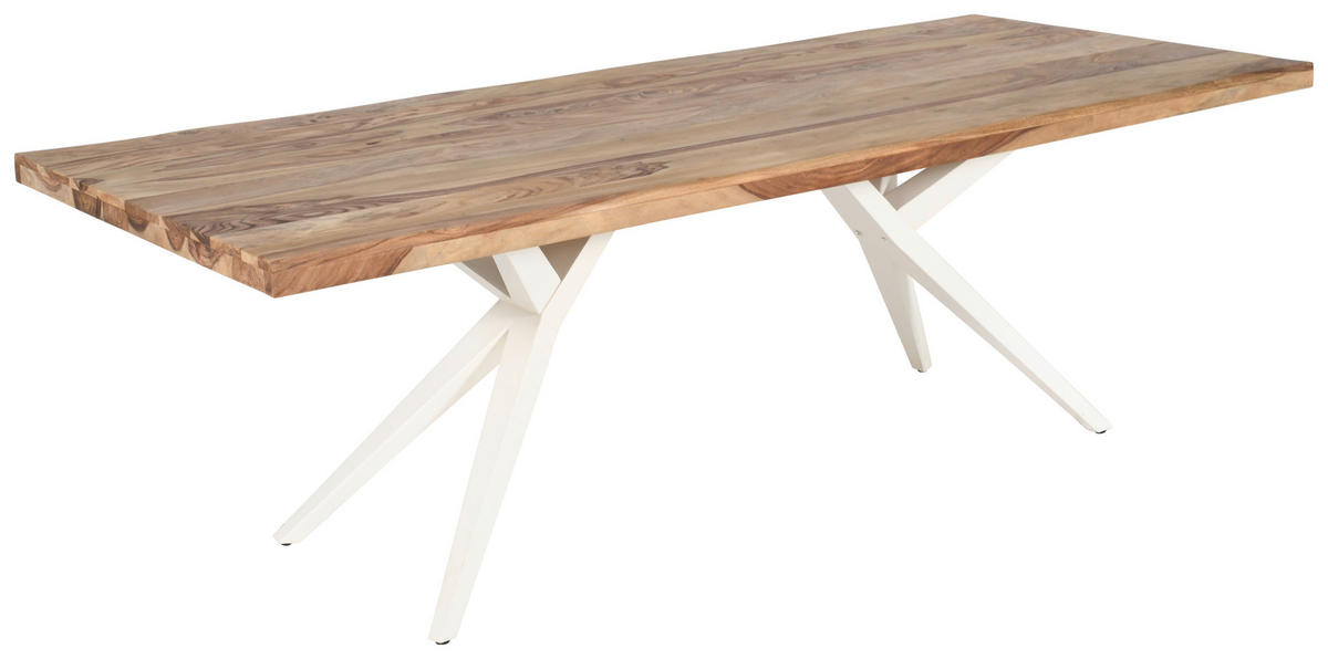 TISCHGESTELL Creme  - Creme, Design, Metall (60/72/70cm) - Landscape