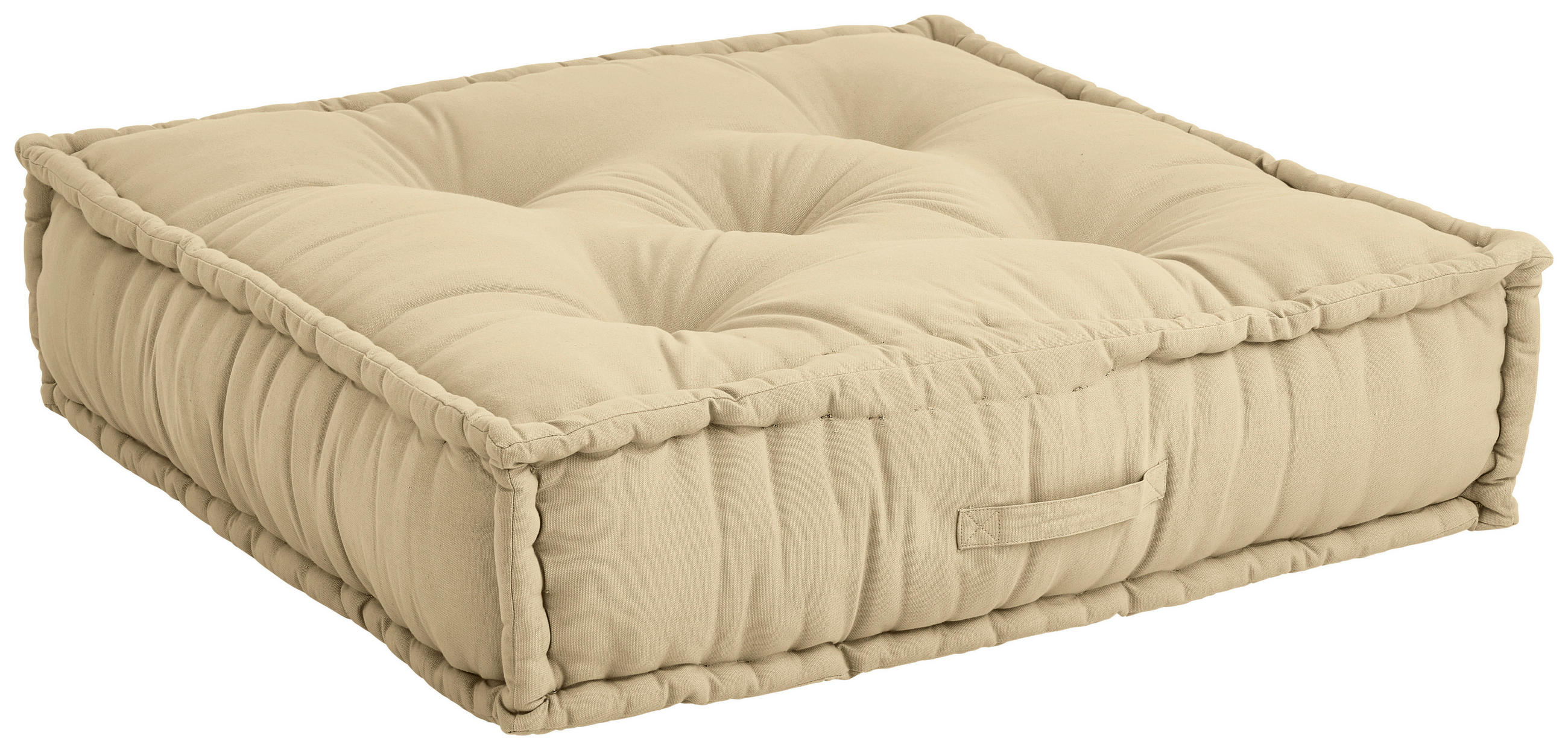 SOFAELEMENT in Webstoff Taupe  - Taupe, Trend, Textil (80/20/80cm) - P & B