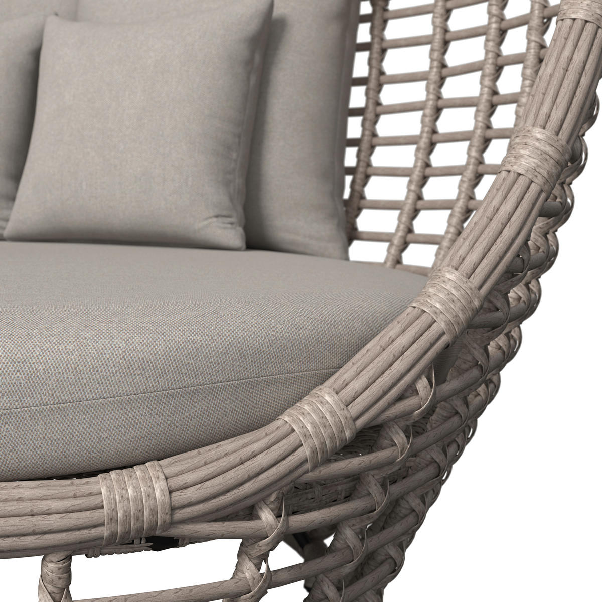 SONNENINSEL  - Beige, MODERN, Kunststoff/Textil (218l) - Ambia Garden