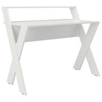 PISALNA MIZA leseni material bela  - bela, Moderno, leseni material (115/95/65cm) - MID.YOU