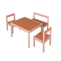 DĚTSKÁ SEDACÍ SOUPRAVA jádrový buk,  - jádrový buk, Basics, dřevo - My Baby Lou
