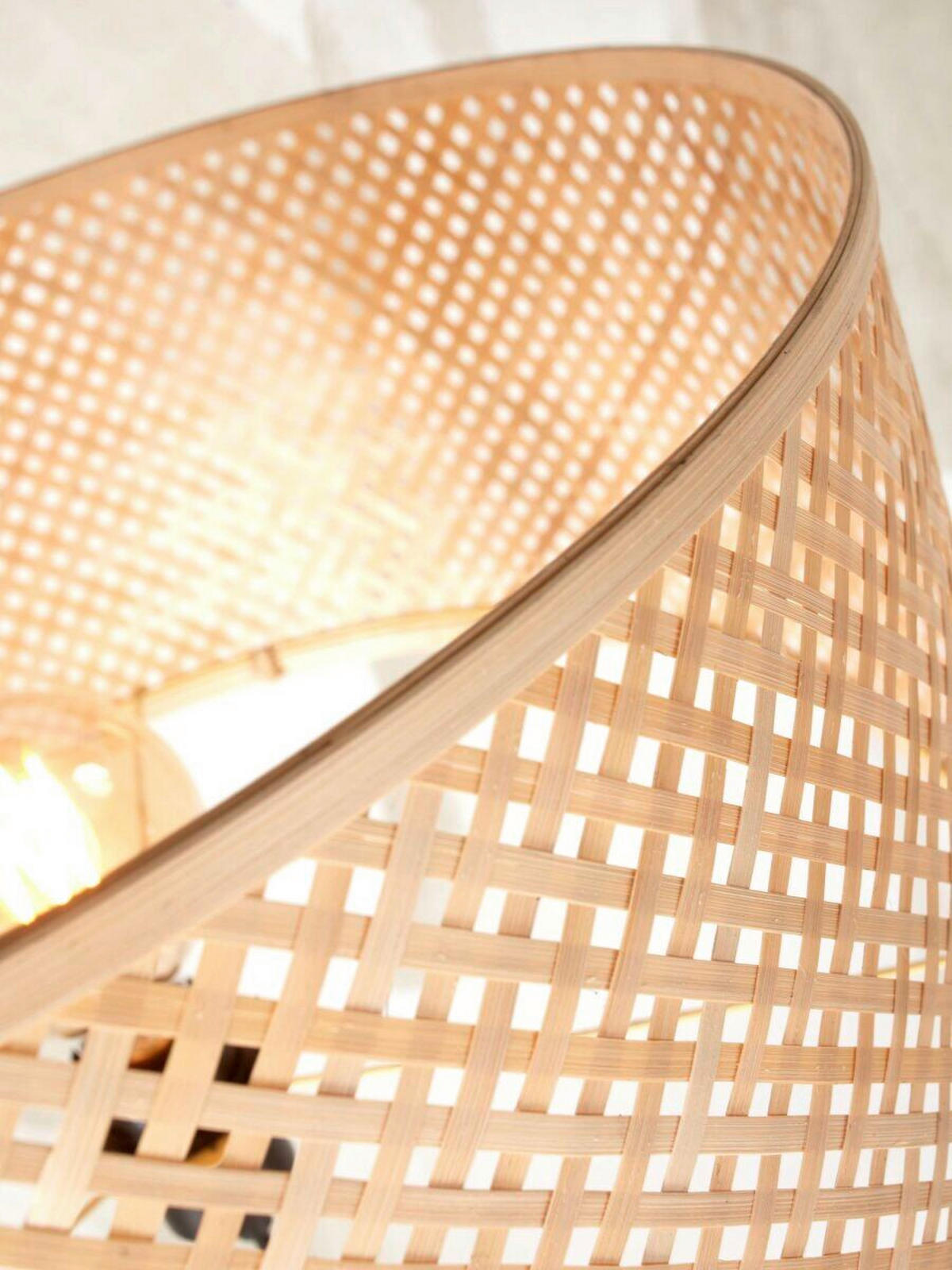 STOJACÍ LAMPA, 58/32/150 cm - přírodní barvy, Trend (58/32/150cm) - Good & Mojo