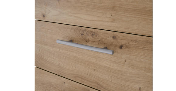 ROLLCONTAINER 40/56/39 cm  - Silberfarben/Eiche Artisan, MODERN, Holzwerkstoff/Kunststoff (40/56/39cm) - Carryhome