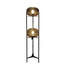 STEHLEUCHTE - Hellgrau/Schwarz, Trend, Glas/Metall (29/30/131cm) - Dieter Knoll STEHLEUCHTE - Hellgrau/Schwarz, Trend, Glas/Metall (29/30/131cm) - Dieter Knoll