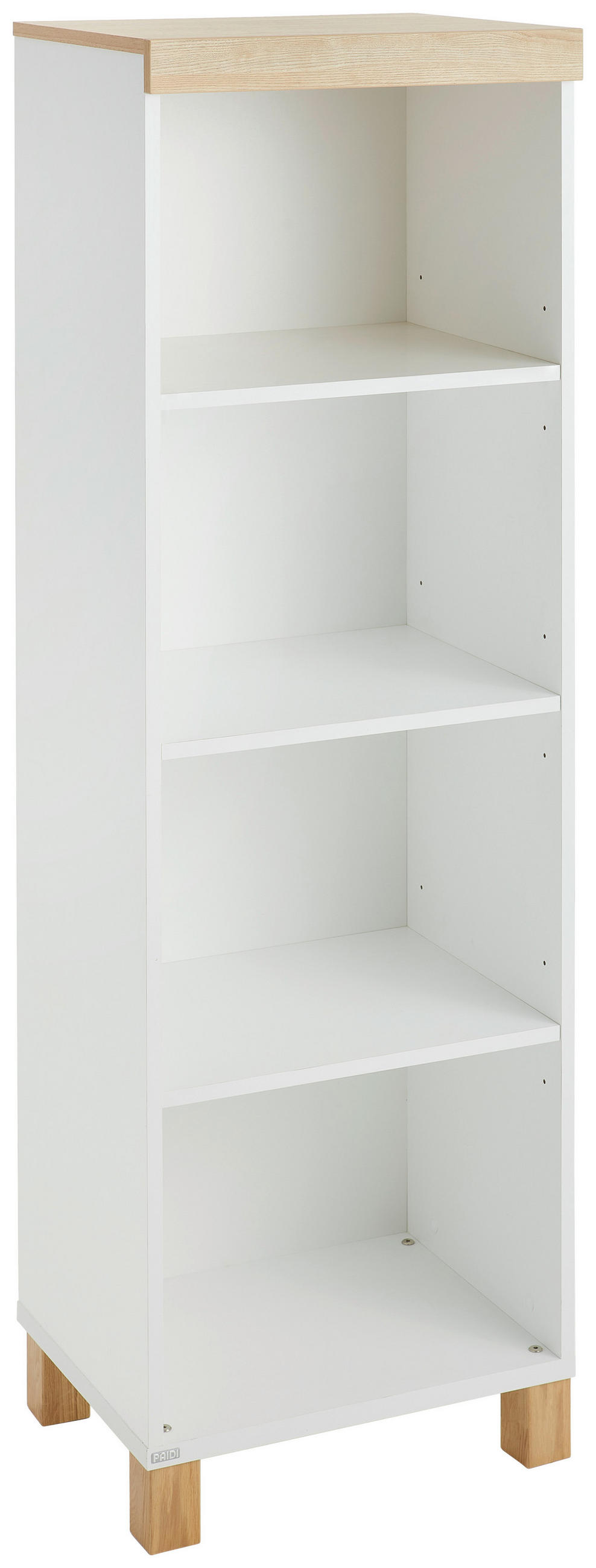 Thumbnail - Paidi Babyregal Lennox Fresh, Weiß, Eiche, Holzwerkstoff, 3 Fächer, 48.4x153.1x39.9 cm, Blauer Engel, Goldenes M, Kinder...