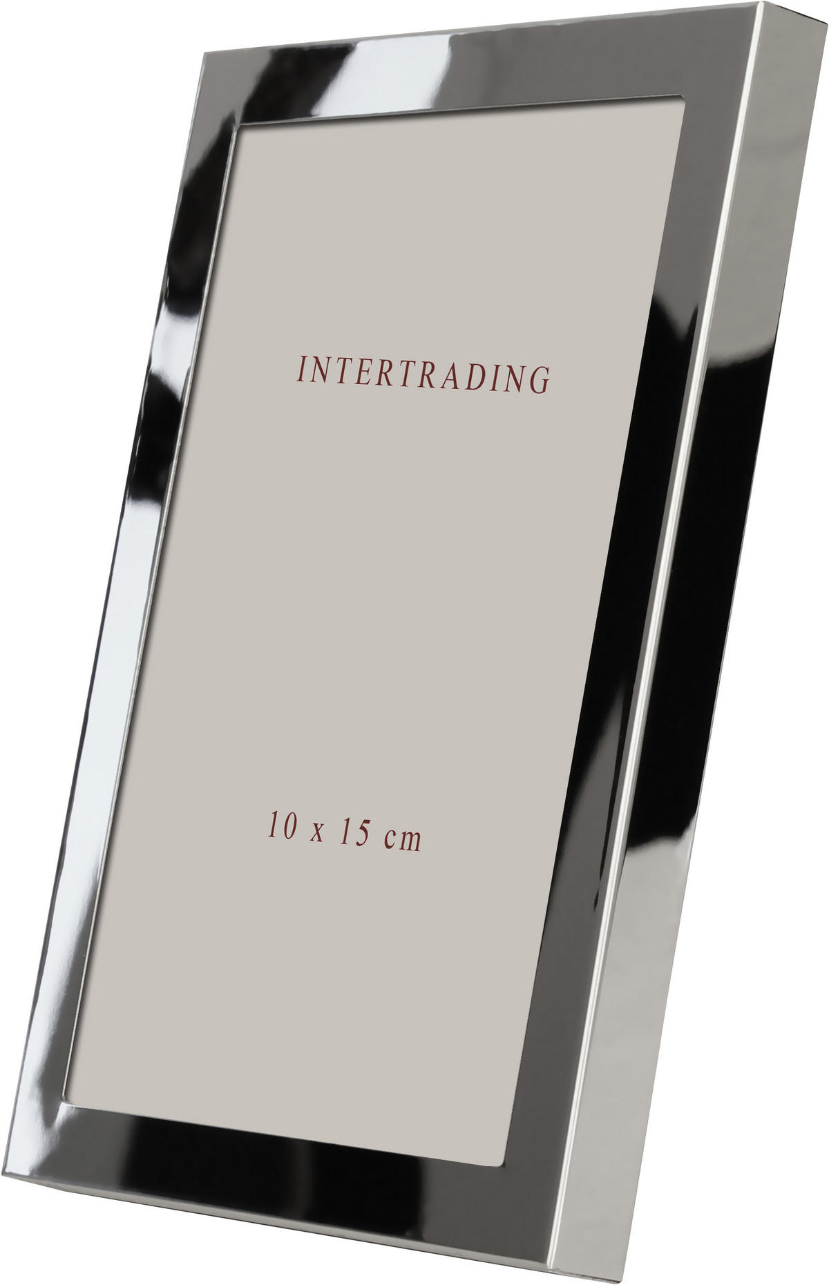 BILDERRAHMEN in Silberfarben  - Silberfarben, Basics, Glas/Metall (10/15cm)