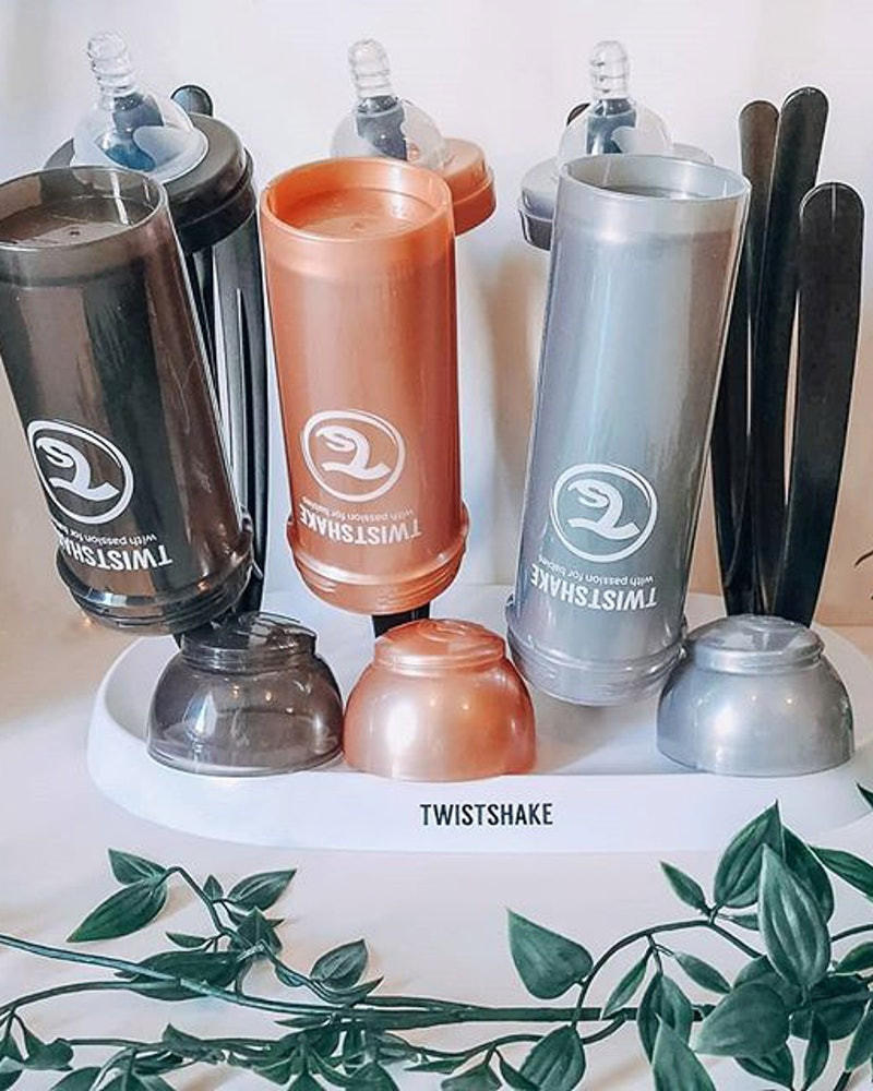 ABTROPFMODUL  - Weiss/Schwarz, Basics, Kunststoff (20,7/3,8/32,8cm) - Twistshake