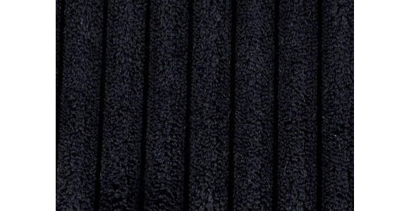 ECKSOFA  in Cord Schwarz  250/314 cm  - Schwarz, KONVENTIONELL, Kunststoff/Textil (250/314cm) - Carryhome