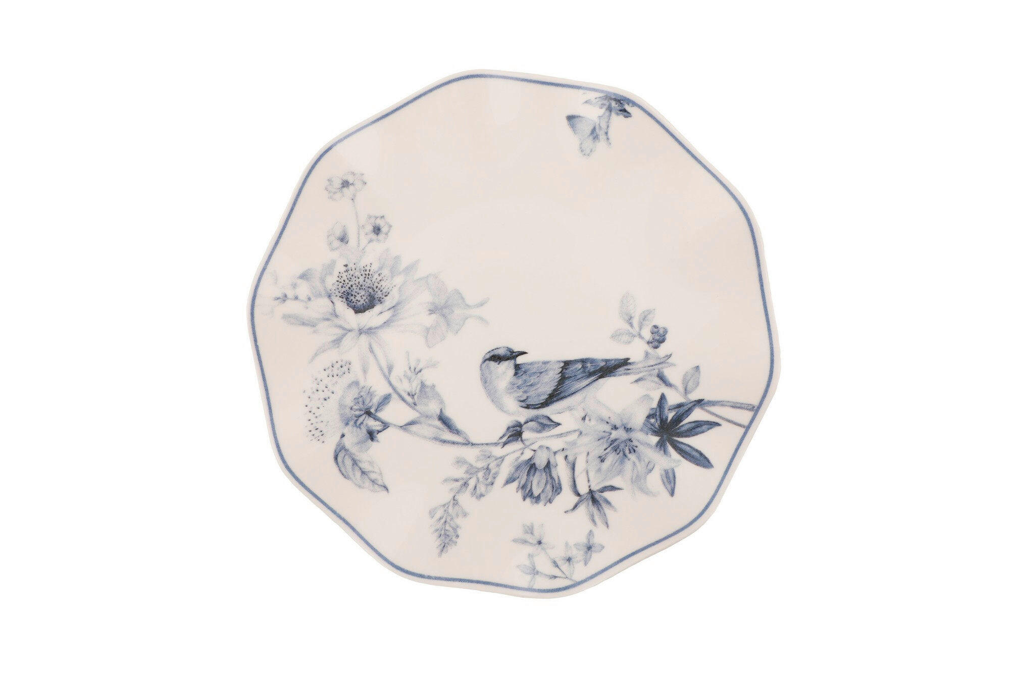 KOMBISERVICE Blau, Weiß 24-teilig 6 Personen  - Blau/Weiß, Basics, Keramik (25cm) - P & B