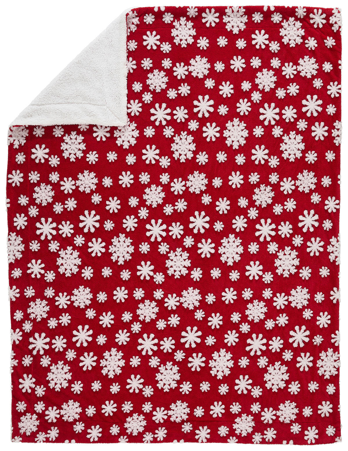 WOHNDECKE 150/200 cm  - Rot, Textil (150/200cm) - X-Mas