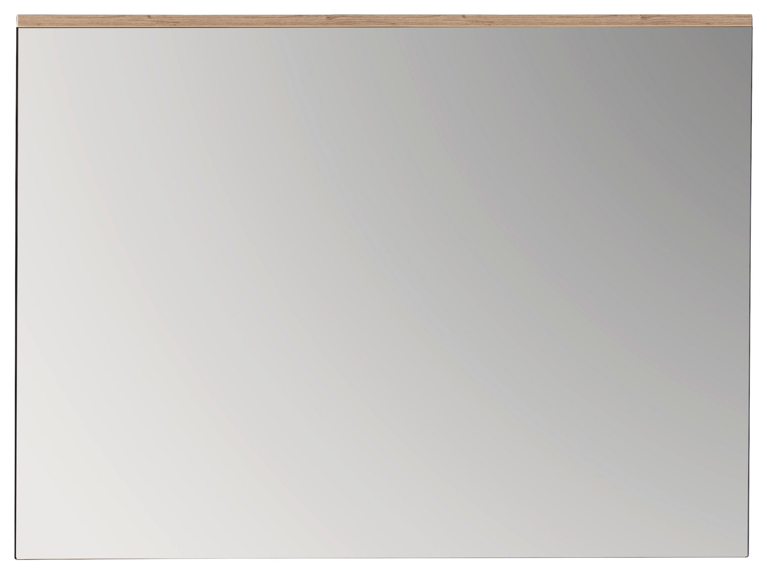 WANDSPIEGEL 120/89/2 cm    in rechteckig  - Eichefarben, KONVENTIONELL, Glas/Holzwerkstoff (120/89/2cm) - Moderano