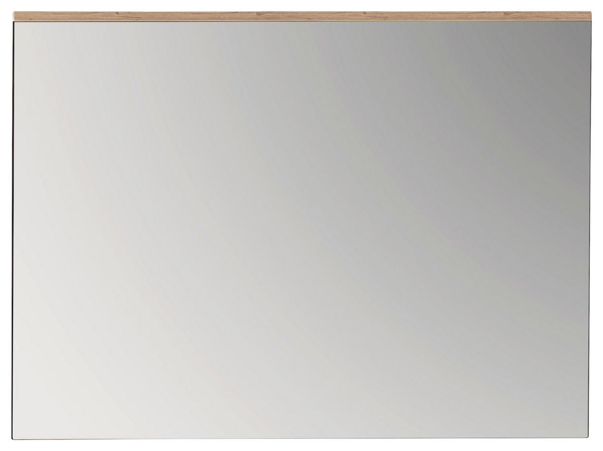 WANDSPIEGEL 120/89/2 cm    in rechteckig  - Eichefarben, KONVENTIONELL, Glas/Holzwerkstoff (120/89/2cm) - Moderano