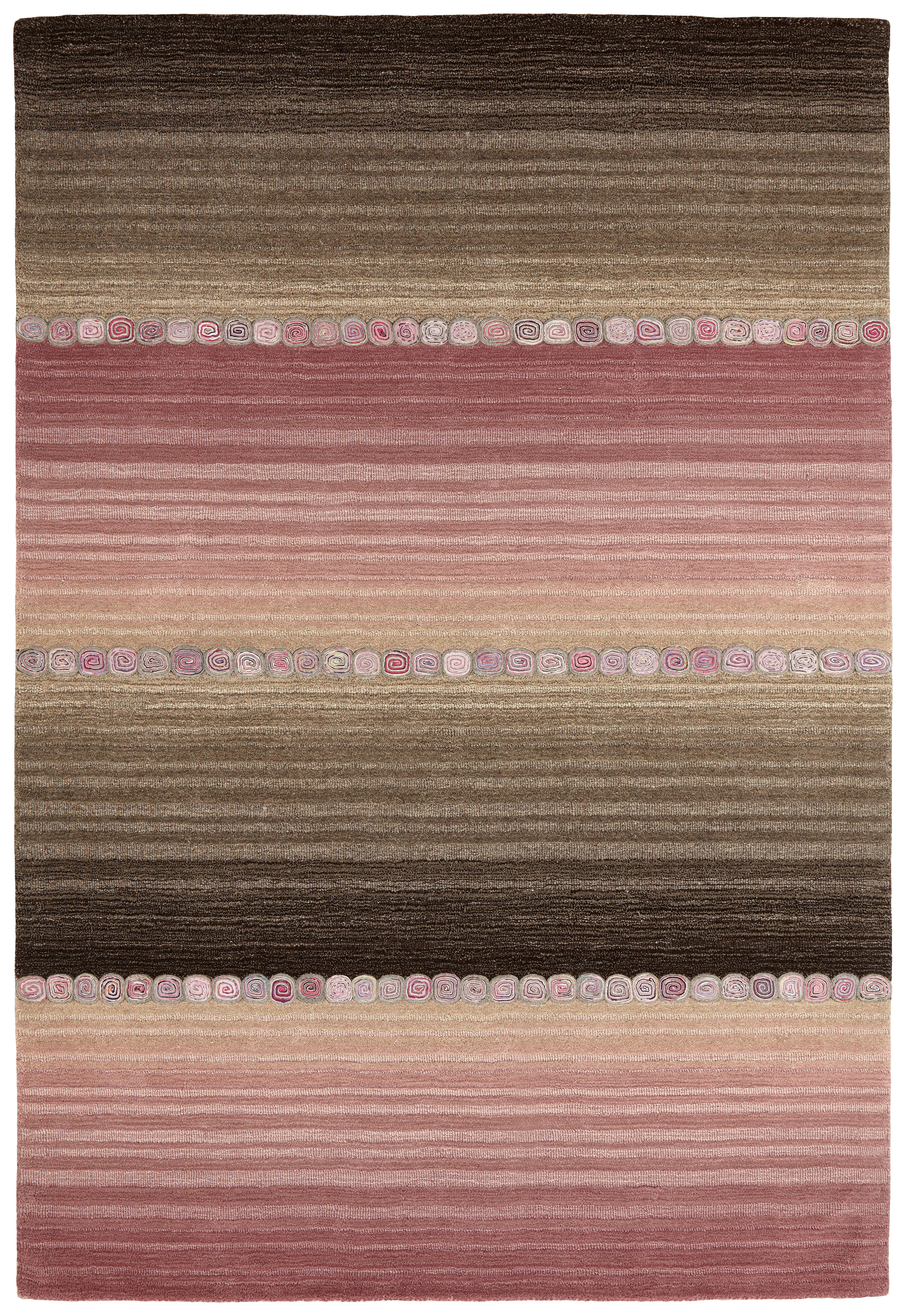 ORIENTTEPPICH  Twilight in pink  - Pink/Grau, LIFESTYLE, Textil (60/90cm) - Cazaris