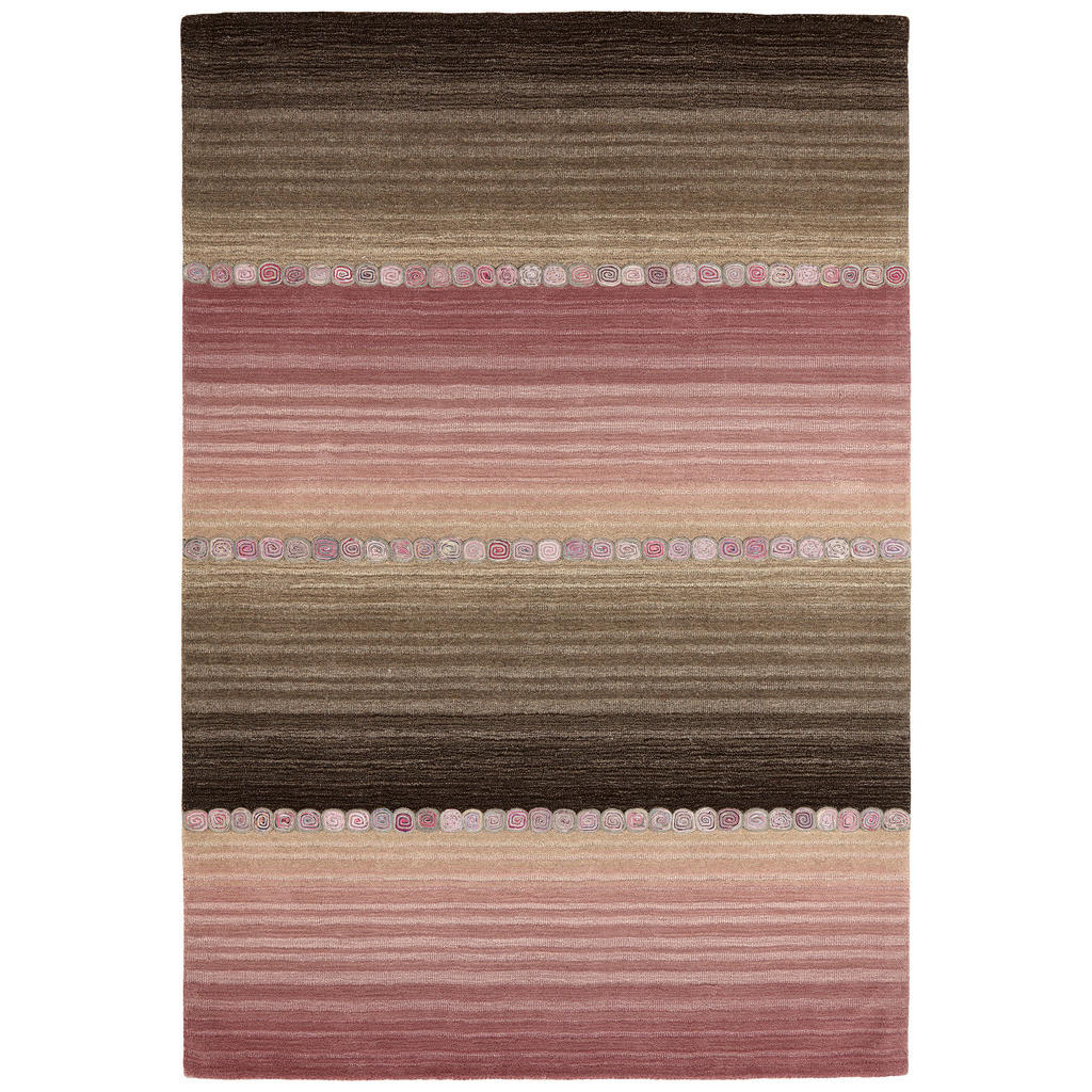 Cazaris ORIENTÁLNÍ KOBEREC, 60/90 cm, šedá, pink - šedá, pink