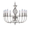 HÄNGELEUCHTE 62/62/44 cm  - Silberfarben, Design, Metall (62/62/44cm)
