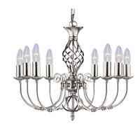 HÄNGLAMPA Zanzibar 62/62/44 cm  - silver, Design, metall (62/62/44cm)