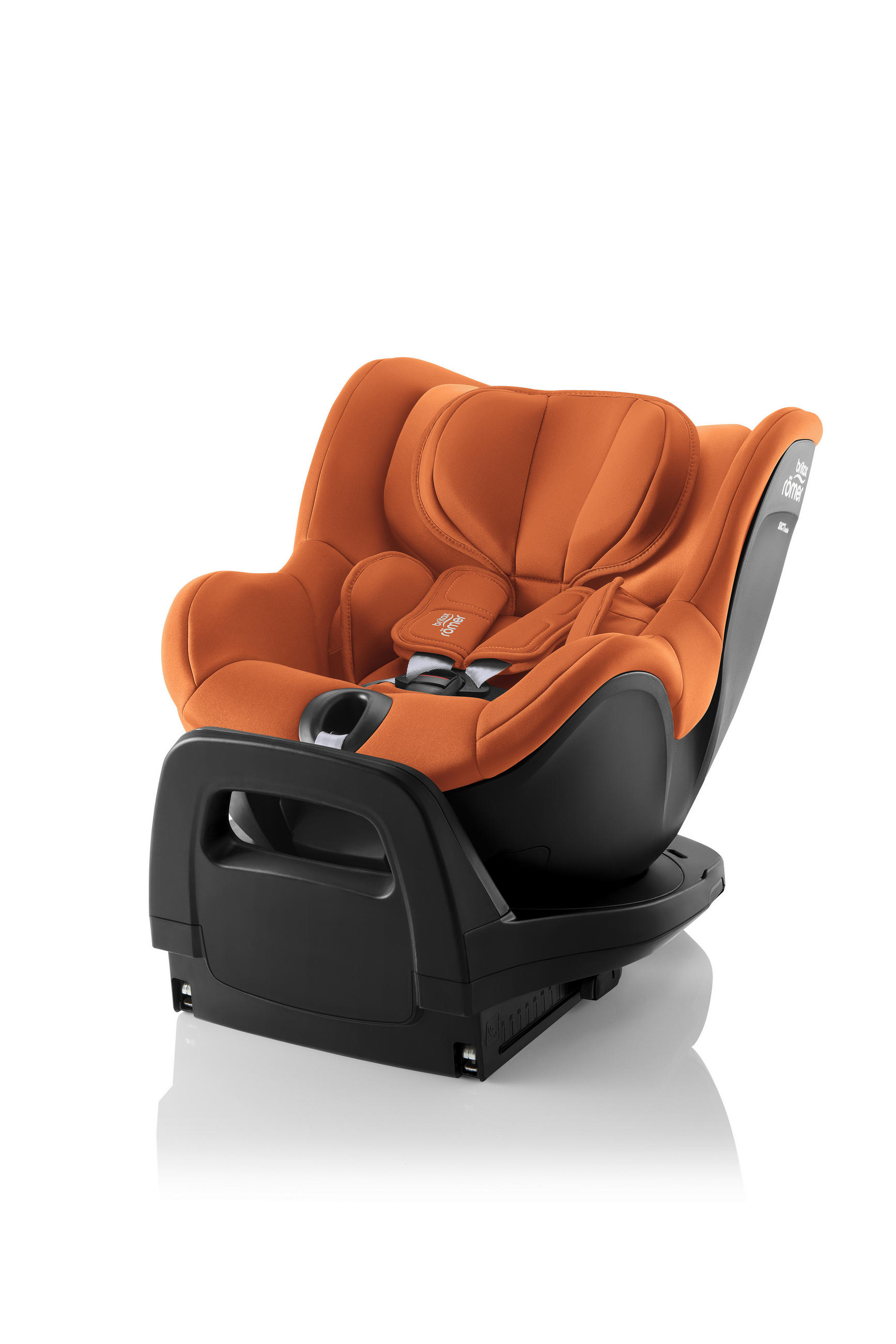REBOARDER-KINDERSITZ Dualfix Pro  - Cognac, Basics, Textil (44/48/74cm) - Britax Römer