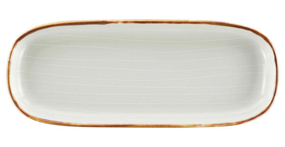 SERVIERPLATTE   9/22 cm   - Beige, Design, Keramik (9/22cm) - Landscape