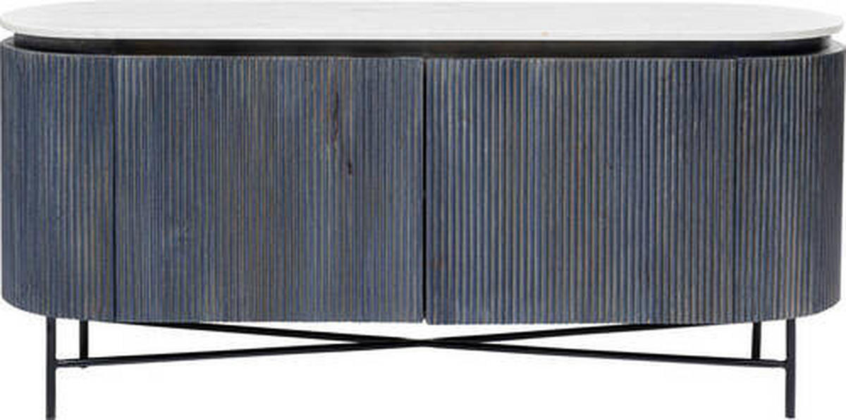 SIDEBOARD  in 160/75/45 cm  - Anthrazit/Schwarz, Trend, Holz/Holzwerkstoff (160/75/45cm) - Kare-Design