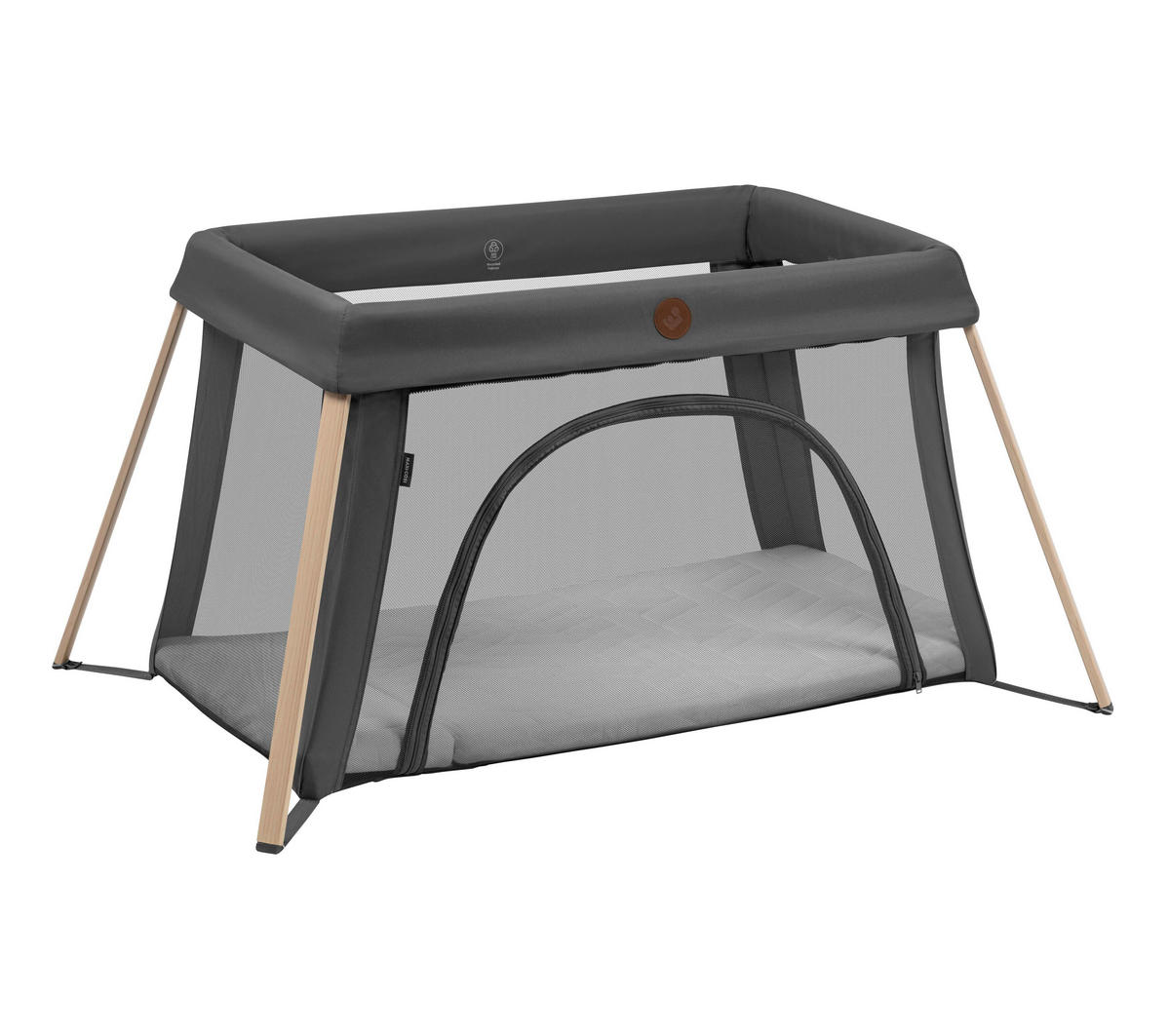 REISEBETT Calao Light Dunkelgrau  - Dunkelgrau, Basics, Karton/Papier (111/60/87cm) - Maxi-Cosi